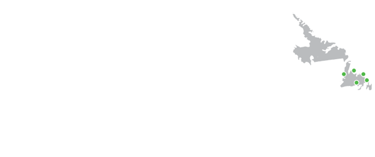Map of Newfoundland