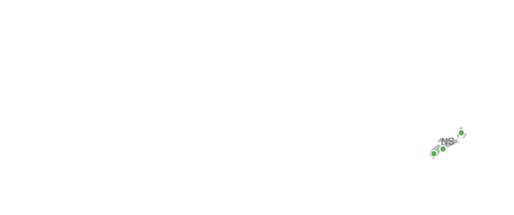 Map of Novia Scotia